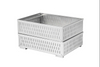 Caja de metal perforada