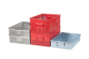 Cesta de metal perfurada K50